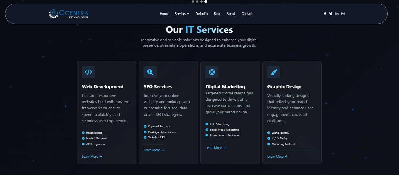 Corporate Website Development